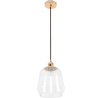 Buy Amaia pendant lamp - Crystal and metal Grey 60530 - in the UK